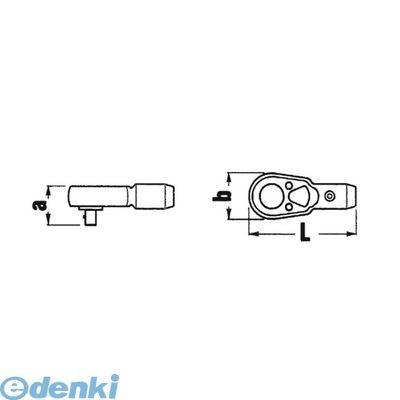 スタビレー 552  3/4SQ ラチェットヘッド 552｜edenki｜02