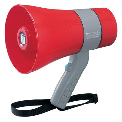 TR-215A】UNI-PEX 6W 防滴形メガホン (WET MEGA) ｜サウンドショップ