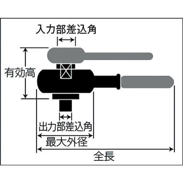 【個人宅配送不可】TONE 6-150N 直送 代引不可 倍力レンチ パワーレンチ 倍率約３ 最大入力トルク４００Ｎ・ｍ 6150N トネ_1