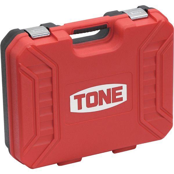 前田金属工業 TONE K700 整備用工具セット コンビネーションツールセット レッド／ブラック ５７点セット トネ ブラック レッド 1S ツール_1