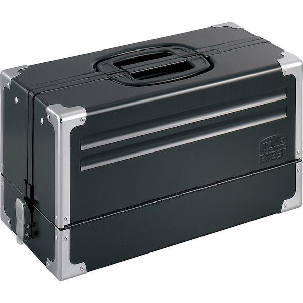 前田金属工業 TONE TSAT330BK 整備用工具セット ツールセット ブラック仕様 間口４３３×奥行２２０×高さ２４０ｍｍ トネ ブラック仕様_2