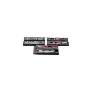 前田金属工業 TONE TSAT330BK 整備用工具セット ツールセット ブラック仕様 間口４３３×奥行２２０×高さ２４０ｍｍ トネ ブラック仕様_4