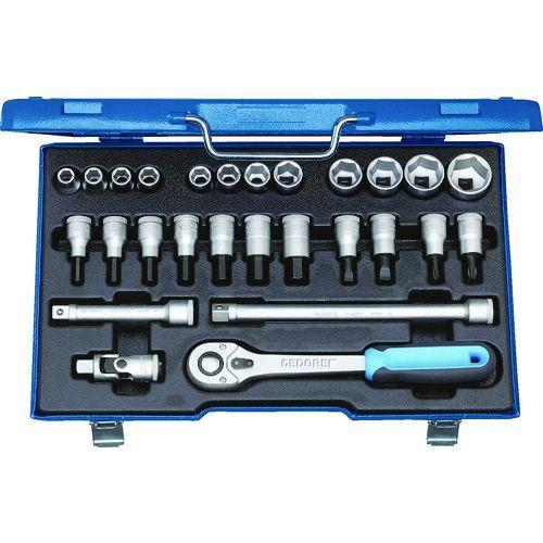 あすつく対応 「直送」 ＧＥＤＯＲＥ 6139750 ソケットセット １／２ １９ＩＭＵ‐１０ 6139750 ゲドレー社