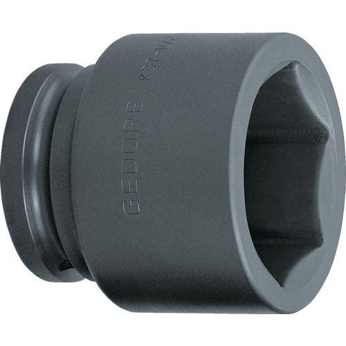 あすつく対応 「直送」 ＧＥＤＯＲＥ 6328800 インパクト用ソケット（６角）　１・１／２　Ｋ３７　７５ｍｍ 6328800