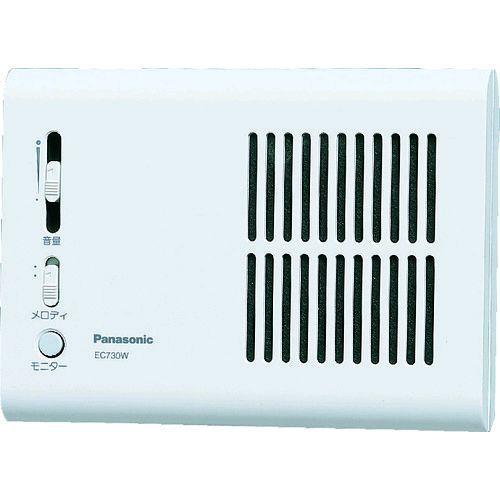 あすつく対応 「直送」 Ｐａｎａｓｏｎｉｃ EC730W メロディサイン３種音１００Ｖホワイト EC730W パナソニック