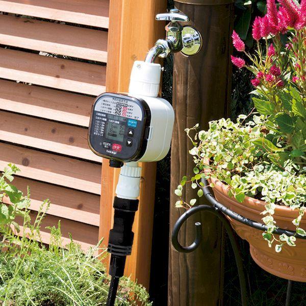 在庫 GKK105 水やりスターターキットタイマー付（鉢植え用） takagi