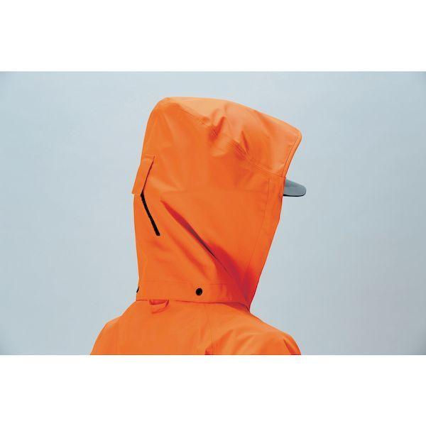 ミドリ安全　RAINVERDE-N-UE-Y-LL　雨衣　レインベルデＮ　蛍光イエロー　上衣　ＬＬ　高視認仕様　RAINVERDENUEYLL