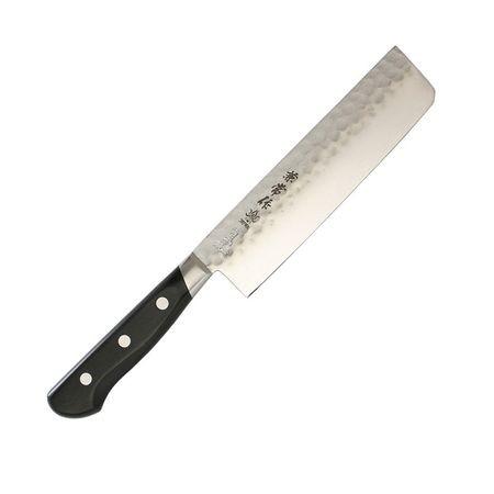 関兼常  KC-923 YH−3000シリーズ 兼常作 青紙 鍛造 槌目梨地 口金付黒合板柄 薄刃型 KC923
