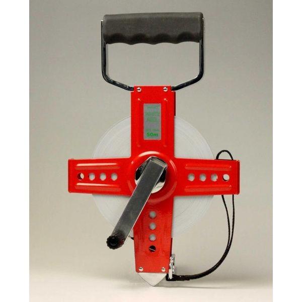 ヤマヨ YAMAYO  WR50 ホワイトリール50m 鋼製塗装巻尺 ヤマヨ測定機 4957111184050 ヤマヨ測定器