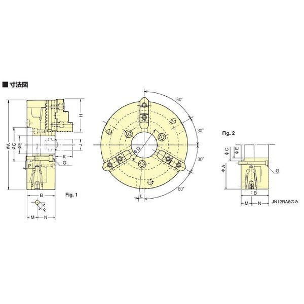 【個人宅配送不可】北川 JN07RA500 直送 代引不可・他メーカー同梱不可 スクロールチャック_1
