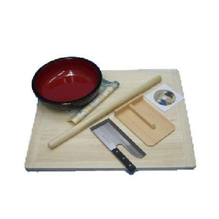 22432 ナガノ産業 そば打ち五点セット S DVD付 : ed2976472 : 測定器 