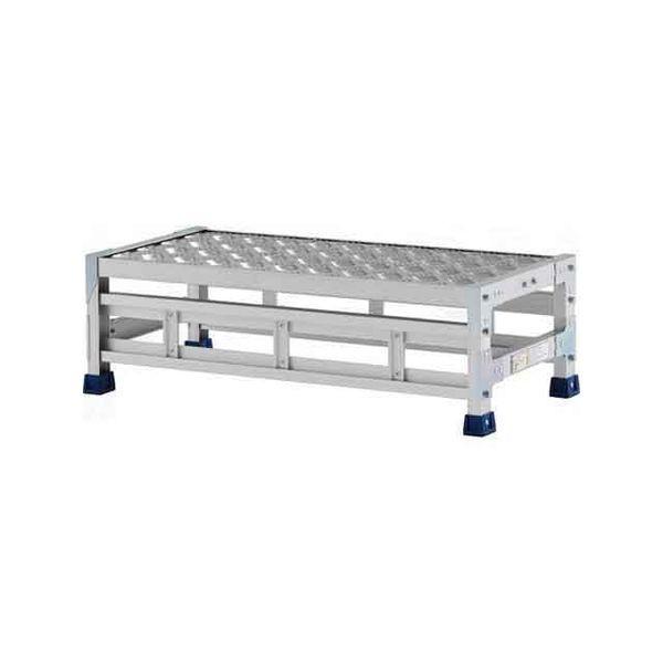 【個人宅配送不可】アルインコ ALINCO  CMT-128S 直送 代引不可 ステンレス金具仕様作業台【天板縞板タイプ】 1段 CMT 天板高さ 250mm 受注生産品 CMT128S