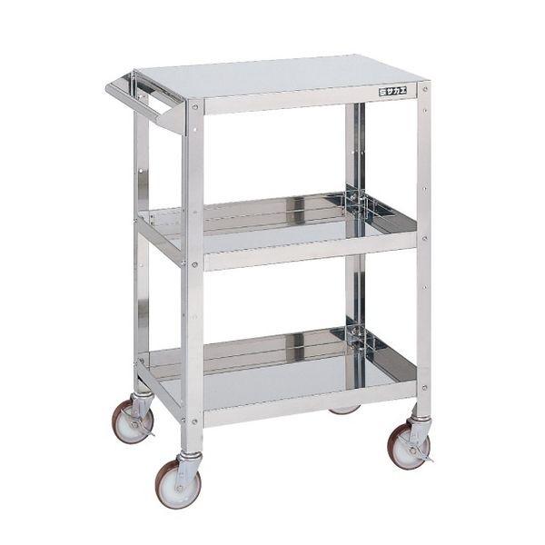 サカエ SAKAE KMR-150SS 直送 代引不可 ステンレススーパーワゴン KMR150SS