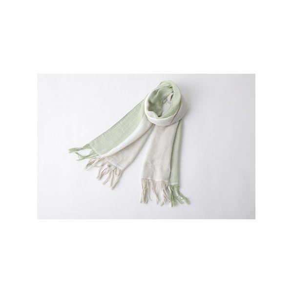 4529043032831 【20個入】ラインカラーマフラー 3．抹茶×うす緑