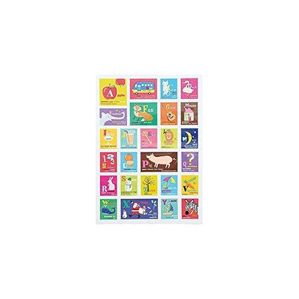 4988441855907 【25個入】ウォールステッカー （L） スタンプアルファベット 400692502【キャンセル不可】