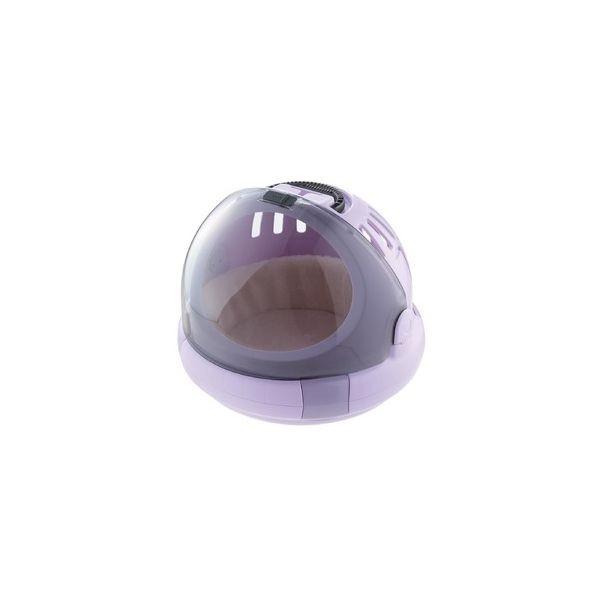 ブランド登録なし - 4973655562918 【8個入】コロル おでかけ猫寝台 M紫【取りやめる不可】 ペット用品、生き物-キャリーバッグ-猫用品