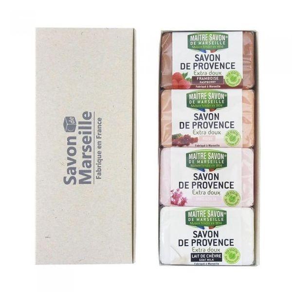 4580118273528  サボン・ド・マルセイユ グラデーションボックス 4pcs100g×4