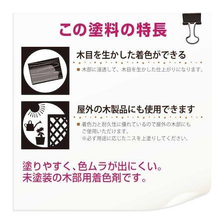 カンペハピオ 00347643611016 オイルステインA 新ウォルナット 1．6L Kanpe Hapio 油性ステイン【キャンセル不可】｜edenki｜05