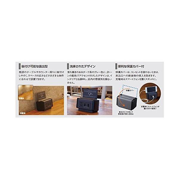 パナソニック電工 Panasonic WK1602H カバー付露出コンセント（スタン