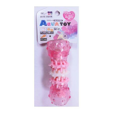 アース・ペット 4975023678788 DOG TOY アクアトイカムギア SS ピーチ（チキンの香り）｜edenki