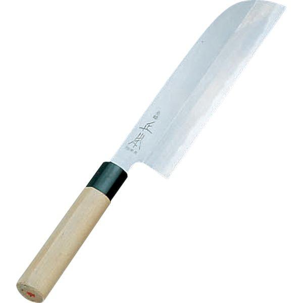 ブランド登録なし - 4562208172355 原版総中央局 原版 本霞・玉白鋼 鎌型薄刃庖刀 19．5珊 調理器具-薄刃包丁-キッチン、日用品、文具