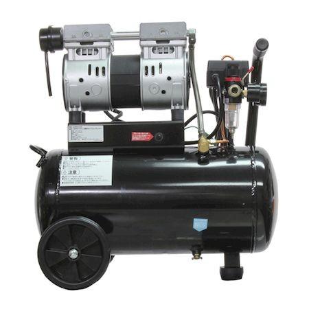 ムサシトレイディング DZW024BK 静音オイルレスコンプレッサー ムサシトレイディング DZW024BK 静音オイルレスコンプレッサー