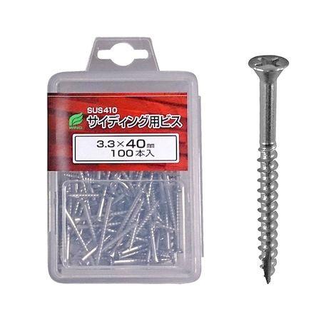 ウイング 4938780071681 7168 サイディング用ビス プラケース入 3．3