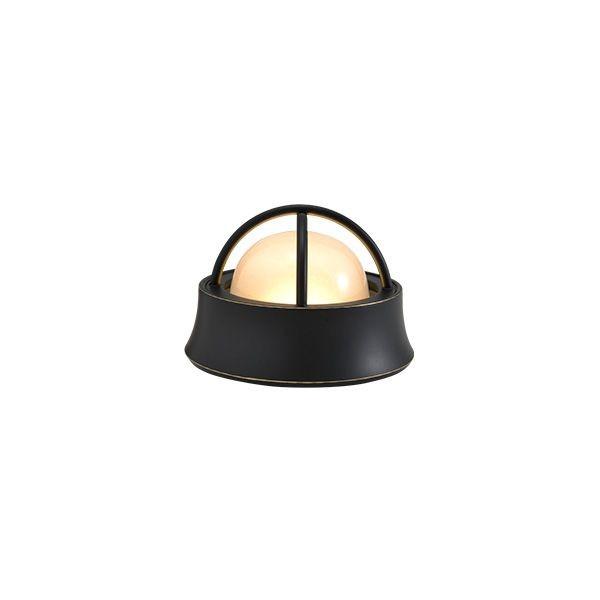 ゴーリキアイランド 700592 真鍮製マリンランプ くもりガラス＆LEDランプ BH1000MINI LOW FR LE 室内用 黒色 アンティーク