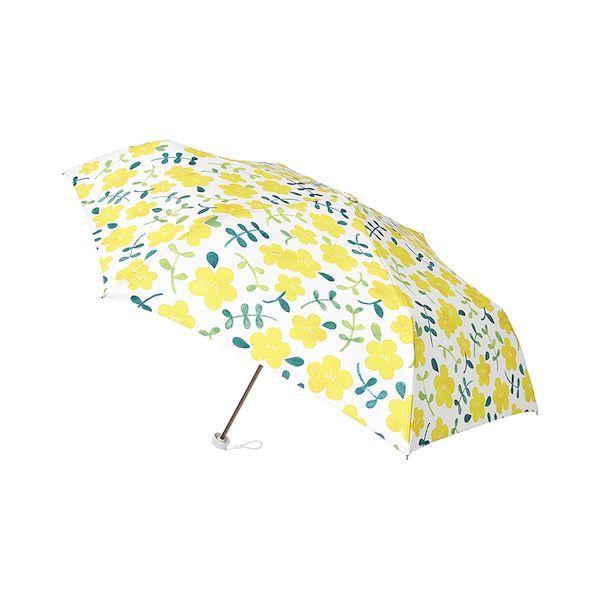お買い得モデル 3123010074025255 【3個入】estaaミニ傘UV 手書きフラワー 雨傘