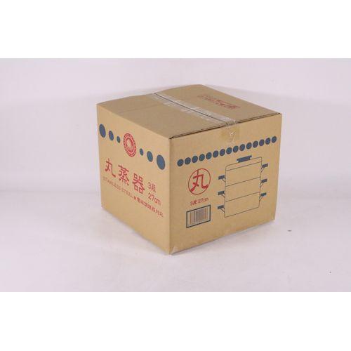4589511091647 神子島製作所 PE 18−0丸蒸器 3段27cm 桃印18-0丸型蒸器 AMS72273 プレス モモ_3