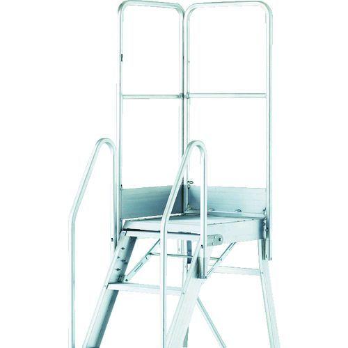 ＴＲＵＳＣＯ TDAD-TK-110 直送 代引不可・他メーカー同梱不可 踏み台ＴＤＡＤ用片側開口手すり 高さ１１００ｍｍ TDADTK110 tr-