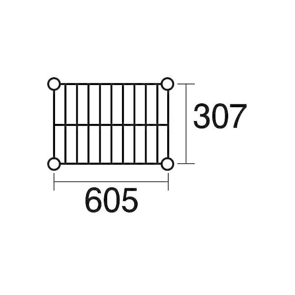 137532 エレクター ステンレスエレクターSSS610：PS1390：4段