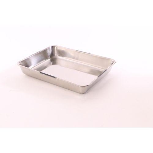 4538085032013 カンダ 18−8 カラー角バット 4枚取 黒 05-0057-0107 HACCP対応バット