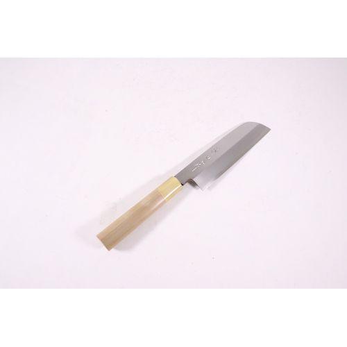【1個入】4949362129270 カンダ 神田上作 鎌形薄刃 180mm 129027 05-0201-0403 包丁 業務用 薄刃包丁の画像