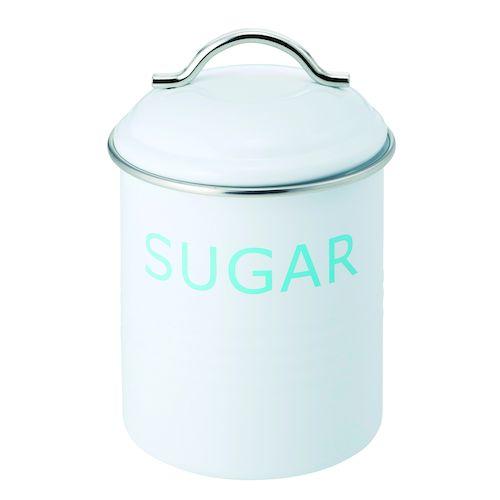 4521540244229 佐藤金属興業 バーネットキャニスター 白 SUGAR SALUS 保存容器 ストッカー 砂糖 業務用 | ブランド登録なし