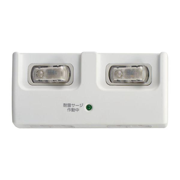 朝日電器 ELPA A-S200SW(W) 耐雷個別SW2個口タップ AS200SW(W) 個別