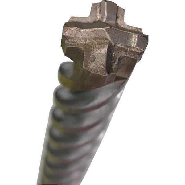 あすつく対応 「直送」 バーコ 4651-18-250 コンクリートドリル ＳＤＳプラス ４ ＣＵＴＴＥＲＳ 全長２５０ｍｍ 刃径１８ｍｍ 465118250_1