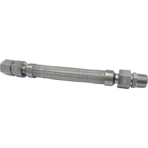 トーフレ FTAP-7025-500-MF ＦＴＡＰ　袋ナット付溶接型フレキ　継手ステンレス　オスＸメス　２５ＡＸ５００Ｌ FTAP7025500MF