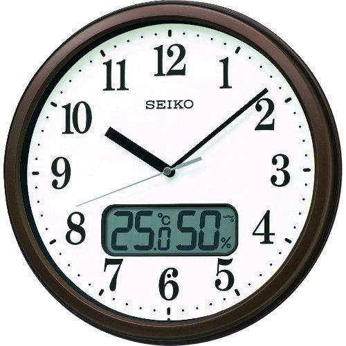 ＳＥＩＫＯ KX244B 電波掛時計　“ＫＸ２４４Ｂ” 温度湿度表示付き