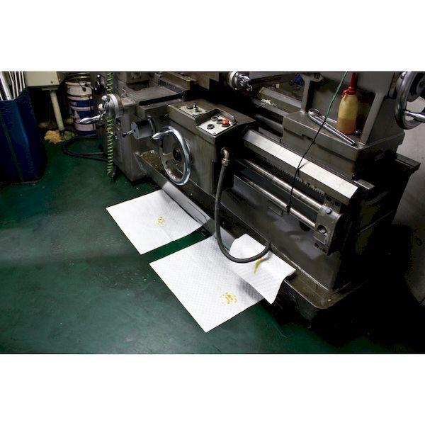テラモト MR-939-324-0 吸油シート 裏地なし ４００×５００ｍｍ １１０枚入 MR9393240 4mm厚