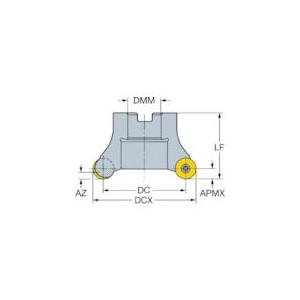 あすつく対応 「直送」 サンドビック RA200-088J31.75-12M コロミル２００カッター RA200088J31.7512M