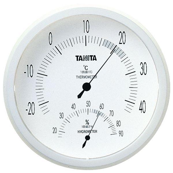 タニタ（TANITA） TT492WH アナログ温湿度計 Nホワイト TT492NWH｜edenki