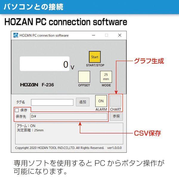 【個人宅配送不可】HOZAN ホーザン F-236 直送 代引不可・他メーカー同梱不可 静電気チェッカー F236_4