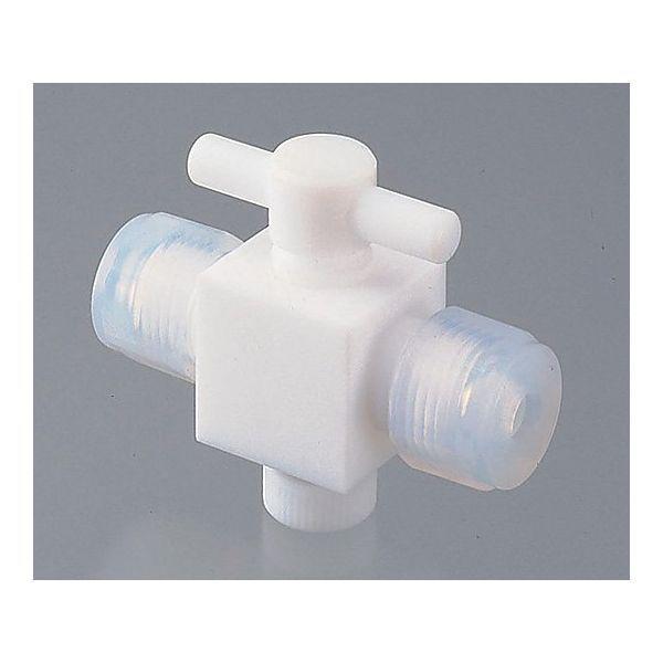 アズワン 7-286-03 テフロンYK接続2方コック 10mm 728603