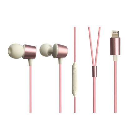 vertex style イヤホン VTH-AP02 レッド　360点〜未使用 VERTEX STYLE VTH-AP02 PK ライトニングプラグイヤホン