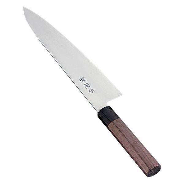 AKKA503 堺菊守 和式 牛刀 両刃 紫檀柄 27cm