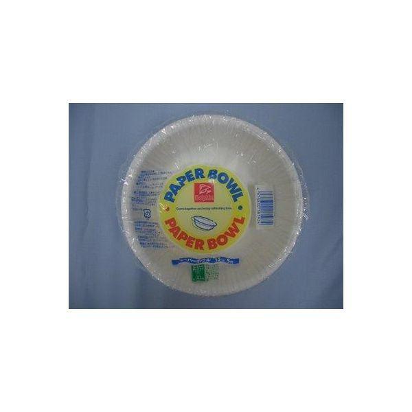 4975810181934 【240個入】 DNペーパーボウル 15CM 5P 100040【キャンセル不可】