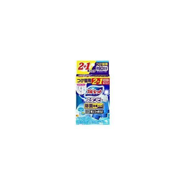4987072056790 【36個入】 ブルーレットスタンピー除菌効果プラスつけ替え用3本フレッシュコットン 101481【キャンセル不可】