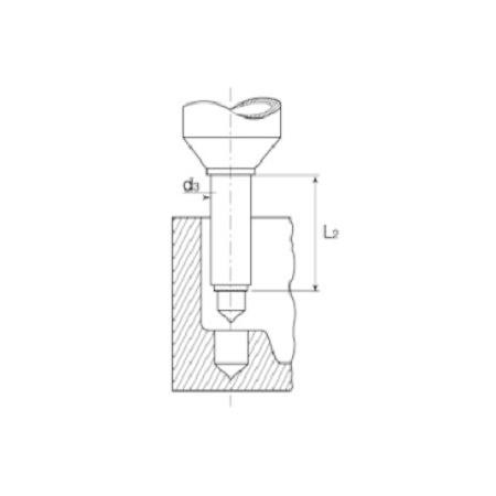 621000160.000 KKV 専用工具 機械加工用延長型 M16