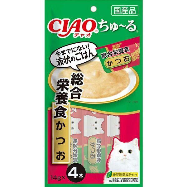 いなばペットフード 4901133719066 ＳＣ‐１５８ちゅーる総合栄養食かつお｜edenki